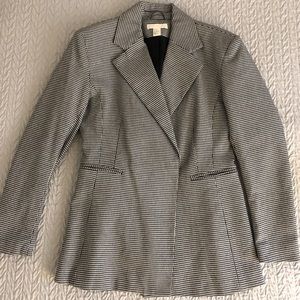 H&M Single Breasted Houndstooth Blazer